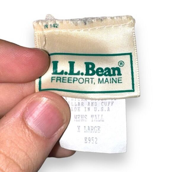L.L. Bean White Made in USA Mockneck Sweater XL - Picture 2 of 7